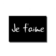 Magnet Je t´aime