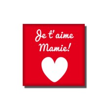 Magnet je t'aime Mamie