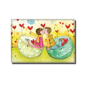 Magnet Bol d'amour 2