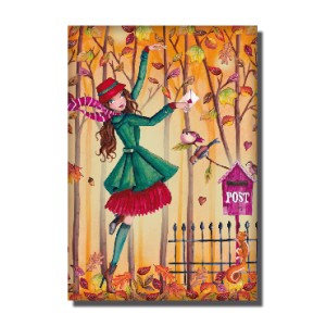 Magnet Autumn Letter 