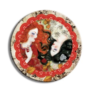 Magnet Snow-White and Rose-Red