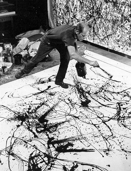 Jackson Pollock – Action Painting