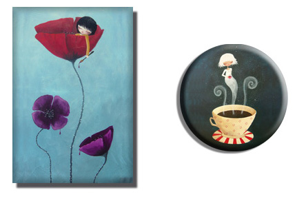 Painted Poppies und Chocolat Chaud