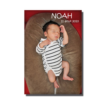 Faire part magnet – Création de faire part sur magnet – Noah