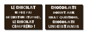 Des expressions sur magnet