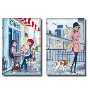 Les illustrations de Cartita en magnets